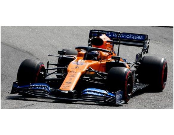 Spark Model S6048 MC LAREN MCL34 CARLOS SAINZ JR.2019 N.55 3rd BRAZILIAN GP W/PIT B.1:43 Modellino