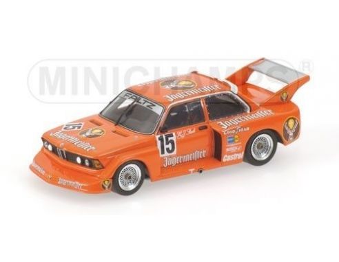Minichamps PM400772315 BMW 320 I N.15 JEAGERMEISTER DRM 1977 1:43 Modellino