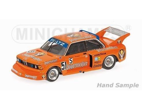 Minichamps PM400772351 BMW 320i GR.5 N.51 CLASS WINNER 6H SILVERSTONE 1977 1:43 Modellino