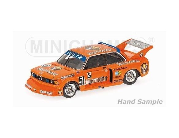 Minichamps PM400772351 BMW 320i GR.5 N.51 CLASS WINNER 6H SILVERSTONE 1977 1:43 Modellino
