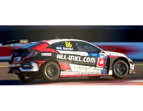 Spark Model S8954 HONDA CIVIC N.86 WINNER RACE 1 WTCR MARRAKESH 2019 E.GUERRIERI 1:43 Modellino