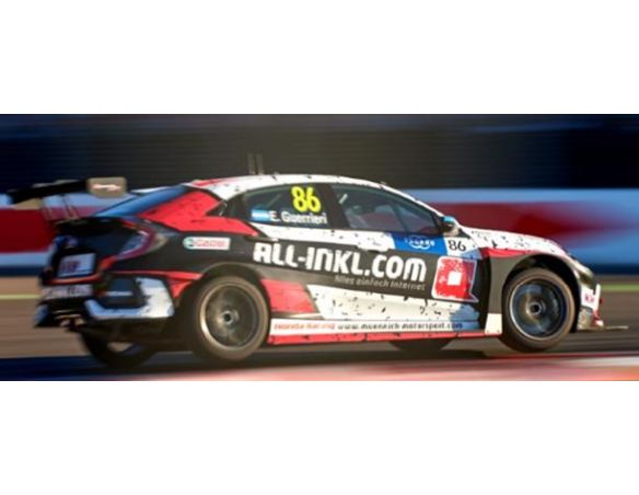 Spark Model S8954 HONDA CIVIC N.86 WINNER RACE 1 WTCR MARRAKESH 2019 E.GUERRIERI 1:43 Modellino