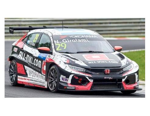 Spark Model S8955 HONDA CIVIC N.29 WINNER RACE 1 WTCR HUNGARORING 2019 N.GIROLAMI 1:43 Modellino