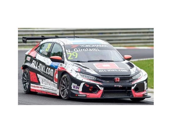 Spark Model S8955 HONDA CIVIC N.29 WINNER RACE 1 WTCR HUNGARORING 2019 N.GIROLAMI 1:43 Modellino