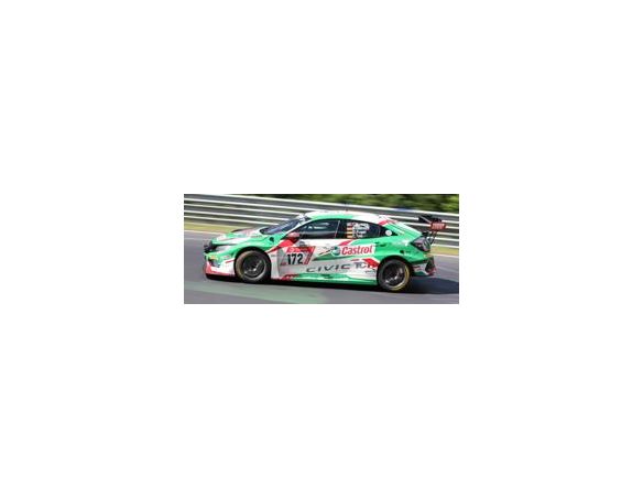 Spark Model SG537 HONDA CIVIC N.172 WINNER TCR CLASS 24 H NURBURGR.2019 FUGEL-TOTZ-OESTR. Modellino