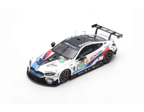 True Scale Miniatures TSM430488 BMW M8 GTE N.82 LM 2018 A.FARFUS-DA COSTA-A.SIMS TRUESCALE BY SPARK 1:43 Modellino
