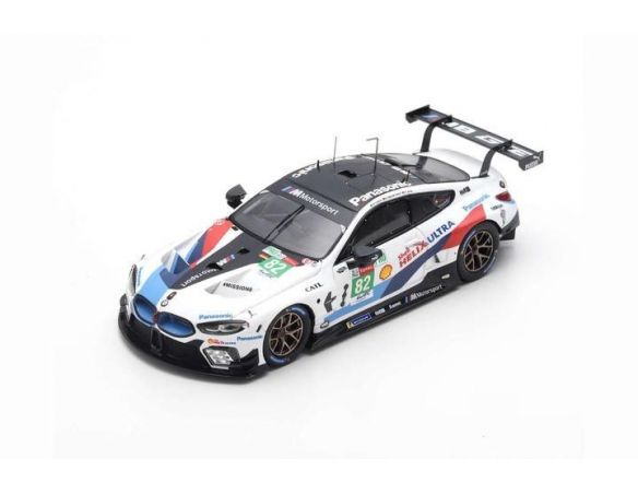 True Scale Miniatures TSM430488 BMW M8 GTE N.82 LM 2018 A.FARFUS-DA COSTA-A.SIMS TRUESCALE BY SPARK 1:43 Modellino