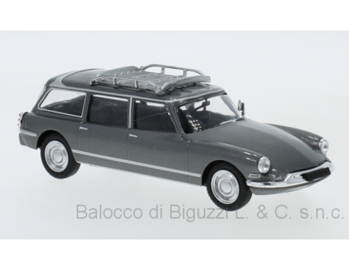 Ixo model CLC326N CITROEN ID 19 BREAK 1960 MET.GREY 1:43 Modellino