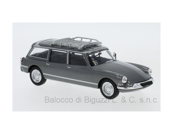 Ixo model CLC326N CITROEN ID 19 BREAK 1960 MET.GREY 1:43 Modellino