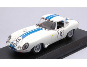 Best Model BT9775 JAGUAR E TYPE COUPE  N.14 LM 1963 HANSGEN-PABST 1:43 Modellino
