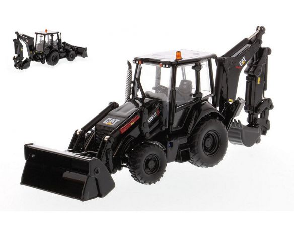 Diecast Master DM85234 CAT 420F2 CENTER PIVOT BACKHOE 1:50 Modellino