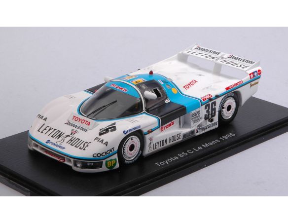 Spark Model S2350 TOYOTA 85 C N.36 LM 1985 NAKAJIMA-HOSHINO-SEKIYA 1:43 REPROD. Modellino