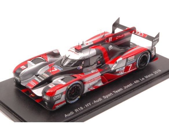 Spark Model S5104 AUDI R18 N.7 4th LM 2016 M.FASSLER-A.LOTTERER-B.TRELUYER 1:43 REPROD. Modellino