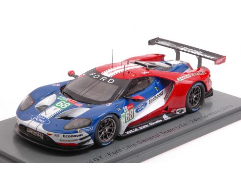 Spark Model S7932 FORD GT N.68 LM 2019 J.HAND-D.MULLER-S.BOURDAIS 1:43 Modellino
