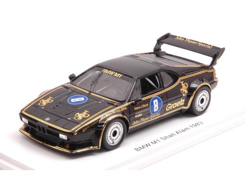 Spark Model SA185 BMW M1 N.8 GR.5 WINNER SHAH ALAM 1983 H.JOACHIM STUCK 1:43 Modellino