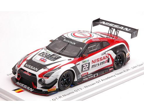 Spark Model SB180 NISSAN GT-R N.22 24 H SPA 2016 SANCHEZ-SIMMONS-SARAZIN-WALKINSHAW 1:43 Modellino