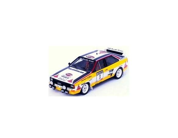 Trofeu TFRRNZ03 AUDI QUATTRO N.1 RALLY NEW ZEALAND 1984 ROHRL-GEISTDORFER 1:43 Modellino