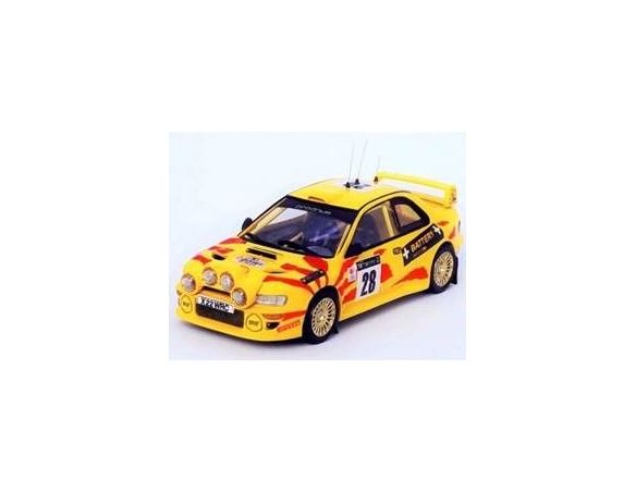 Trofeu TFRRUK38 SUBARU WRC N.28 RAC RALLY 2002 HIRVONEN-LEHTINEN 1:43 Modellino