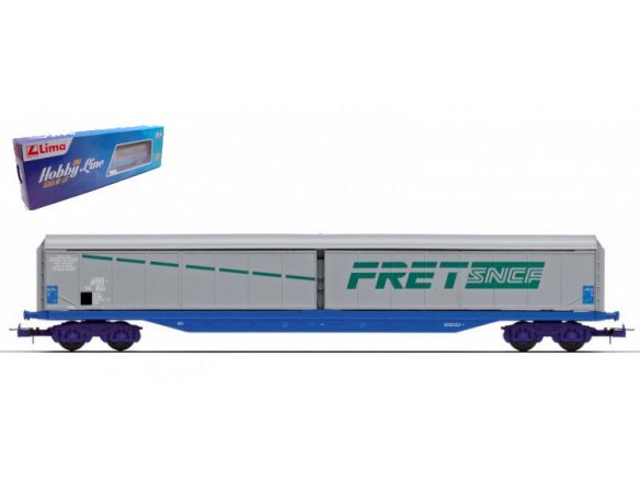Heller HL6103 CARRO CON PARETI SCORREVOLI SCALA H0 1:87 Modellino