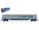 Heller HL6103 CARRO CON PARETI SCORREVOLI SCALA H0 1:87 Modellino