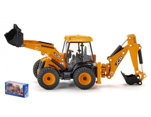 Sky Marks SK3558 RETROESCAVATORE CON PALA 1:50 Modellino