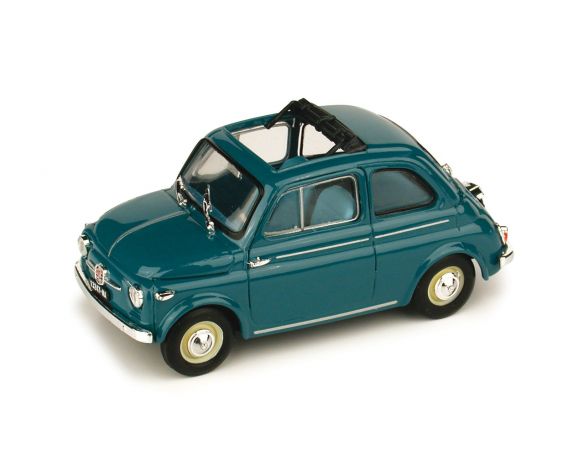 Brumm BM0364-05 FIAT NUOVA 500 APERTA 1959 BLU 1:43 UPD Modellino