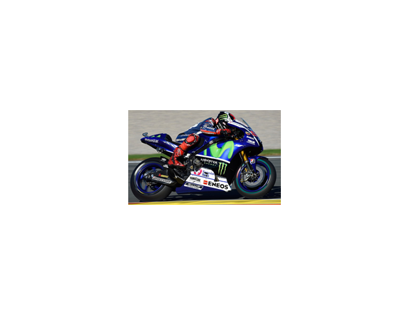 SPARK MODEL M43001 YAMAHA YZR M1 N.99 J.LORENZO WINNER VALENCIA GP W.C.2015 1:43 Modellino