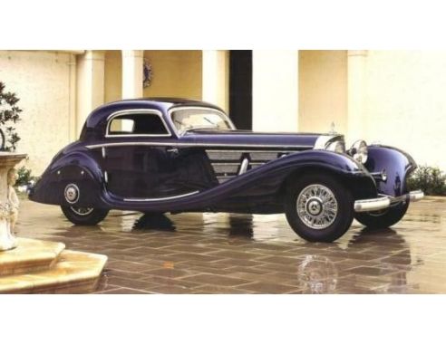 Matrix MX41302-172 MERCEDES 540K W29 SPECIAL COUPE 1936 BLUE 1:43 Modellino