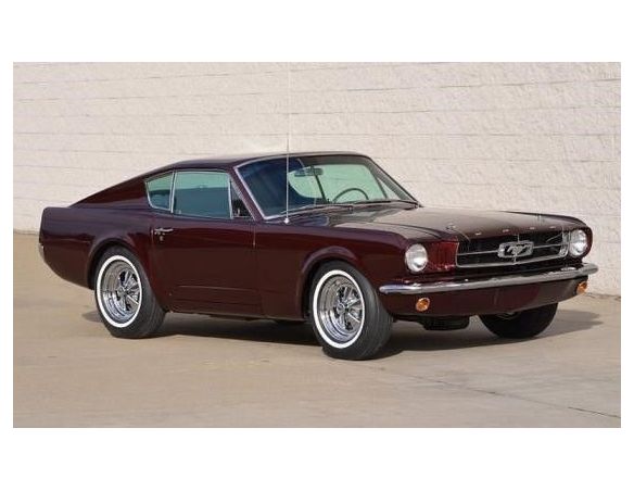 MATRIX SCALE MODELS MX50603-011 FORD MUSTANG FASTBACK SHORTY 1964 MET.RED 1:43 Modellino