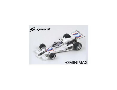 Spark Model S1691 SHADOW DN8 RICCARDO PATRESE 1977 N.16 JAPANESE GP 1:43 Modellino