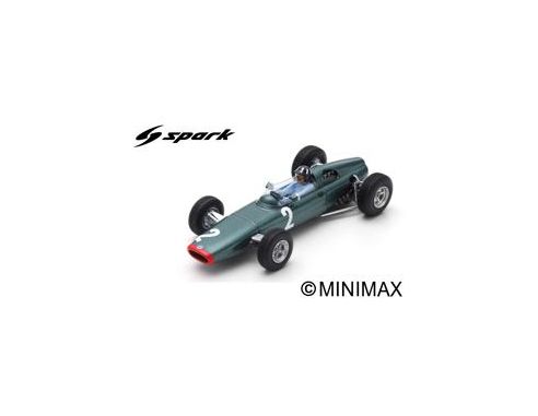 Spark Model S5279 BRM P61 GRAHAM HILL 1963 N.2 3rd FRENCH GP 1:43 Modellino