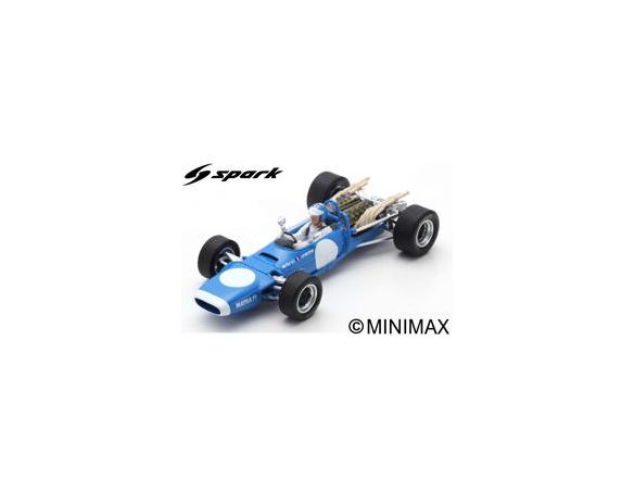 Spark Model S7184 MATRA MS11 PRESENTATION 1968 JEAN PIERRE BELTOISE 1:43 Modellino