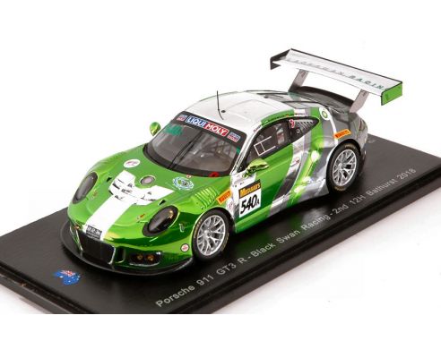SPARK MODEL AS026 PORSCHE 911 GT3 R N.540 3rd 12 H BATHURST 2018 T.PAPPAS-L.STOLZ-M.LIEB Modellino