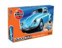 AIRFIX J6015 QUICK BUILD VW BEETLE LIGHT BLUE Modellino