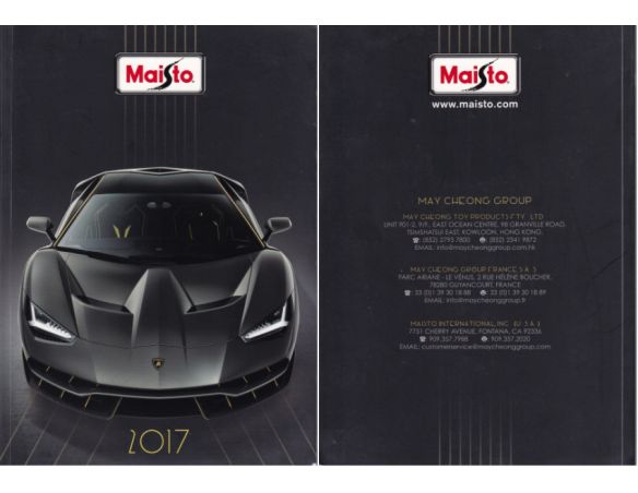 MAISTO MICAT2017 CATALOGO MAISTO 2017 PAG.104 Modellino