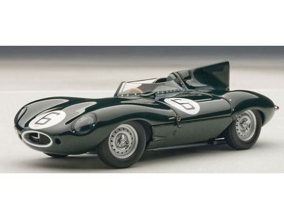 AUTOART AA65586 JAGUAR D-TYPE N.6 WINNER LE MANS 1955 HAWTHORN-BUEB 1:43 Modellino