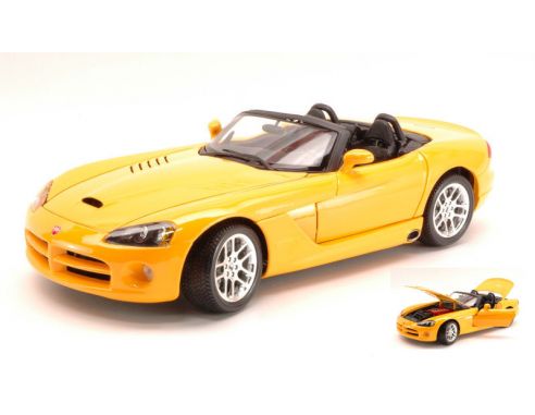 BBURAGO BU12043 DODGE VIPER SRT-10 2003 YELLOW 1:18 Modellino