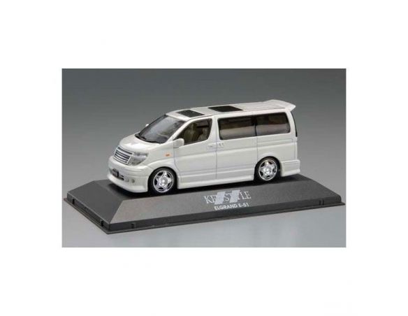 Aoshima 72691 NISSAN ELGRAND E-51 KENTSYLE 1/43 Modellino
