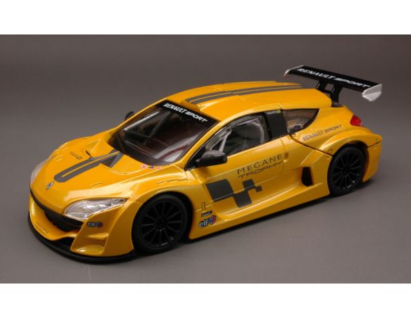 BBURAGO BU22115 RENAULT MEGANE TROPHY YELLOW 1:24 Modellino
