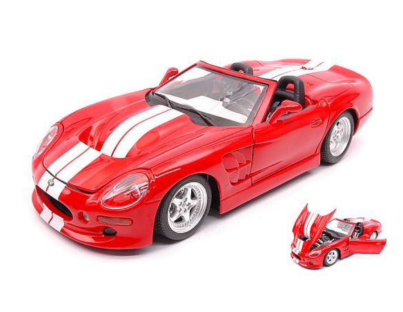 BBURAGO BU3323 SHELBY SERIES 1 1998 MADE IN ITALY 1:18 Modellino