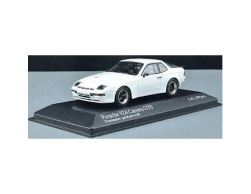 Minichamps PM400806600 PORSCHE 924 CARRERA GTS 1980 WHITE 1:43 Modellino