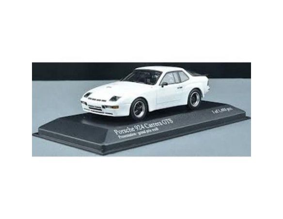 Minichamps PM400806600 PORSCHE 924 CARRERA GTS 1980 WHITE 1:43 Modellino