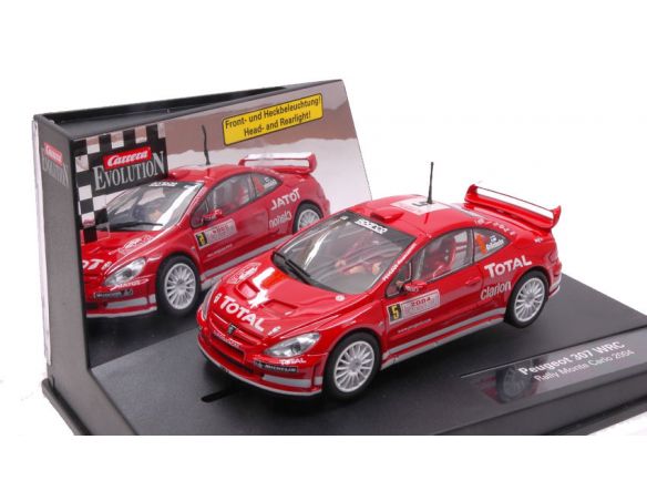 CARRERA CAR25731 PEUGEOT 307 WRC 2004 SLOT 1:32 Modellino