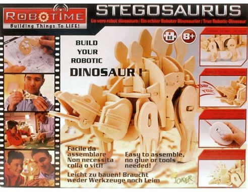 PRODUTTORI VARI RBT9103 STEGOSAURUS KIT cm 23 Modellino
