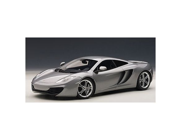 AUTOART AA76007 MC LAREN MP4-12C 2011 SILVER 1:18 Modellino