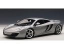 AUTOART AA76007 MC LAREN MP4-12C 2011 SILVER 1:18 Modellino
