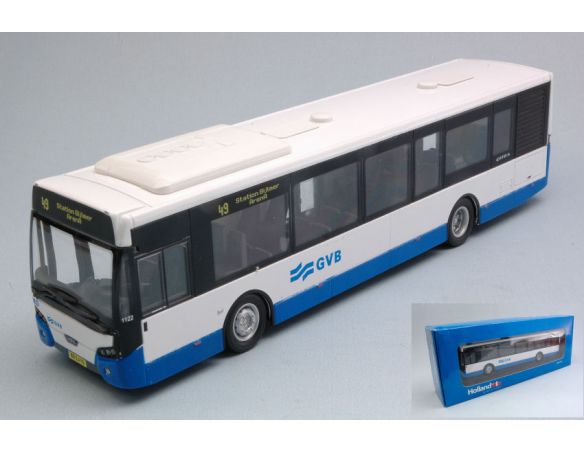 HOLLAND OTO UH1069 VDL CITEA AUTOBUS GVB WHITE/BLUE 1:50 Modellino