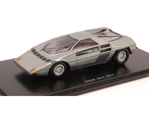 BIZARRE BZB1023 DOME ZERO 1975 SILVER 1:43 Modellino