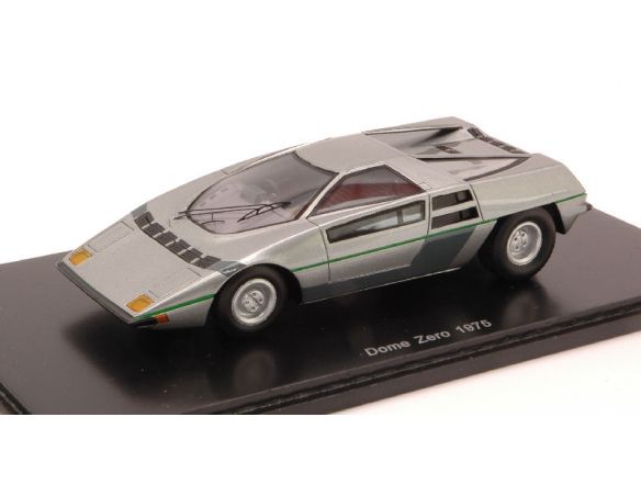 BIZARRE BZB1023 DOME ZERO 1975 SILVER 1:43 Modellino