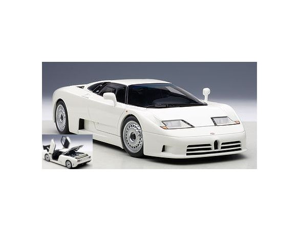 AUTOART AA70978 BUGATTI EB110 GT 1995 WHITE 1:18 Modellino